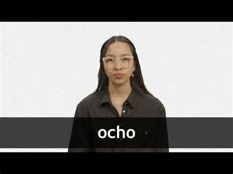 ocho translation|ocho in english means.